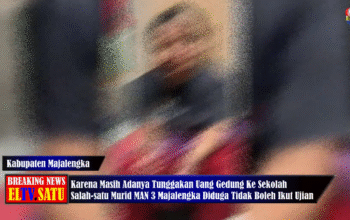 Karena Masih Adanya Tunggakan Uang Gedung Ke Sekolah  Salah-satu Murid MAN 3 Majalengka Diduga Tidak Boleh Ikut Ujian