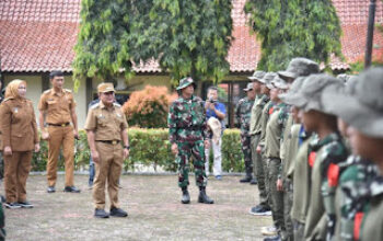 Tidak Ada Keberhasilan Tanpa Kedisiplinan, Dihadapan 42 Pelajar Yang Mengikuti Bela Negara