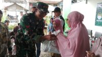 Babinsa Koramil Lemahsugih Dukung Acara Lebaran Anak Yatim dan Difabel
