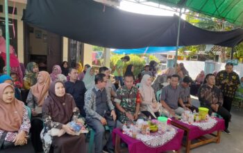Pererat Sinergi dengan Warga, Danramil Sukahaji Hadiri Peresmian Bale Masda Kencana di Desa Palabuan   