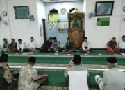 Danramil 1713/Ligung Laksanakan Shalat Subuh Berjamaah Bersama Muspika di Masjid Al Hidayah Desa Beber