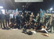 Geng Motor Serang Aparat di Ligung, TNI-Polri Tangkap 10 Pelaku Bersenjata Tajam