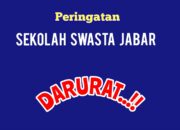 Aceng Syamsul Hadie: Dampak Kebijakan KDM (Satu Kelas 50 Siswa) Berpotensi Memberangus Sekolah Swasta.