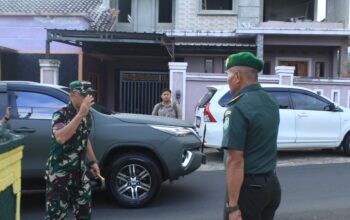 Dandim 0617/Majalengka Pantau Kondisi Koramil 1703/Argapura, Ajak Anggota Tingkatkan Profesionalisme   