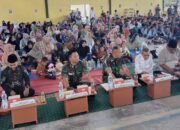 Babinsa Koramil Jatiwangi Hadiri Pentas Seni Santri Ponpes Darussalam di GOR Gemilang