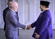 Dalam Upacara Kenegaraan di Istana Planalto Brasilia Presiden Prabowo Disambut Hangat