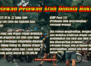 Relawan Pelawan Arah Dimata Hukum