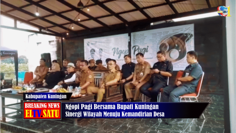 Ngopi Pagi Bersama Bupati Kuningan Sinergi Wilayah Menuju Kemandirian Desa