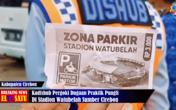 Kadishub Pergoki Dugaan Praktik Pungli di Stadion Watubelah Sumber Cirebon