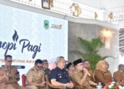 Ngopi Pagi Bersama Para Kepala Desa di Dapil 4 di Gelar