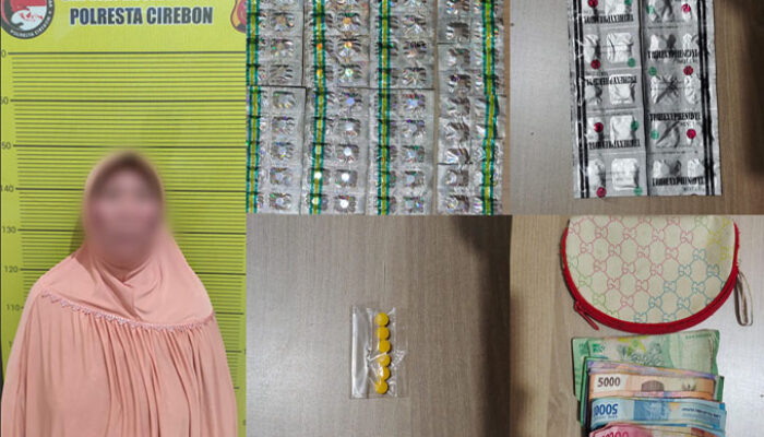 Di Cirebon Seorang Nenek Ditangkap Polisi Edarkan Obat Keras Tanpa Izin
