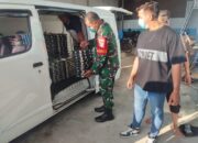Anggota Koramil Kertajati Bantu Distribusi Makan Bergizi untuk 3.661 Siswa di Majalengka