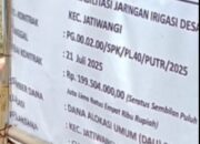 Realisasi Proyek Irigasi di Desa Ciborelang Diduga Asal-Asalan, Warga dan Petani Geram.