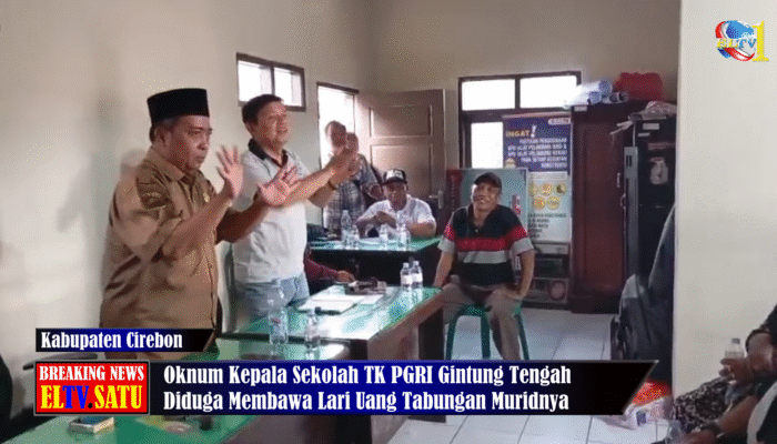 Oknum Kepala Sekolah TK PGRI Gintung Tengah Diduga Membawa Lari Uang Tabungan Muridnya 