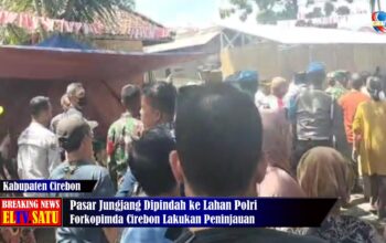 Pasar Jungjang Dipindah ke Lahan Polri Forkopimda Cirebon Lakukan Peninjauan