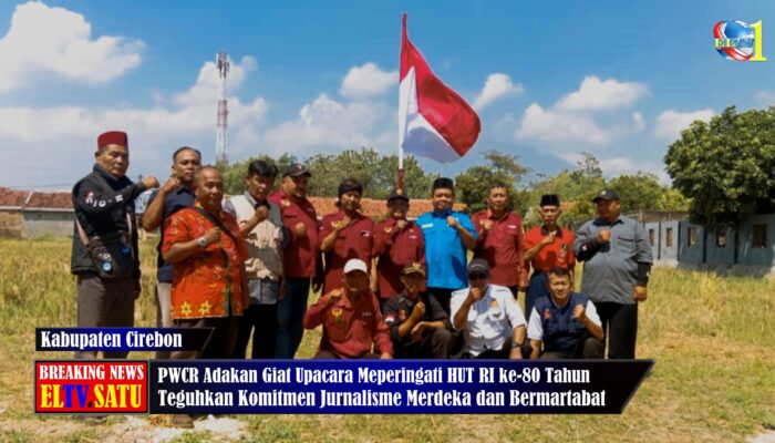 PWCR Adakan Giat Upacara Meperingati HUT RI ke-80 Tahun Teguhkan Komitmen Jurnalisme Merdeka dan Bermartabat