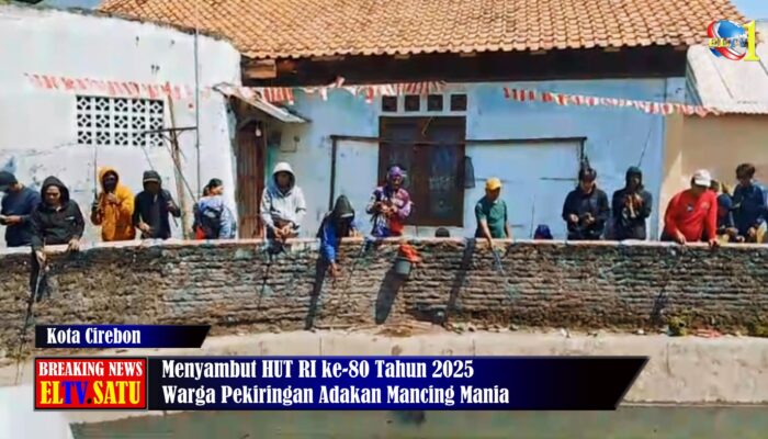 Menyambut HUT RI ke-80 Tahun 2025 Warga Pekiringan Adakan Mancing Mania