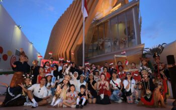 Merah Putih Berkibar di Jepang, Paviliun Indonesia Rayakan HUT ke-80 RI di Expo Osaka