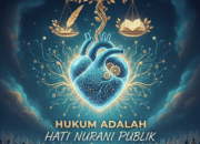 Hukum Adalah Hati Nurani Publik