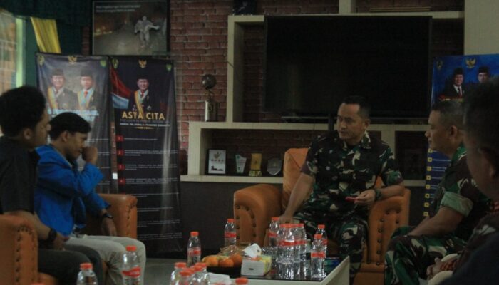 Dandim 0617/Majalengka Gelar Silaturahmi dengan Pengurus PC PMII, Bahas Ketahanan dan Peran Mahasiswa