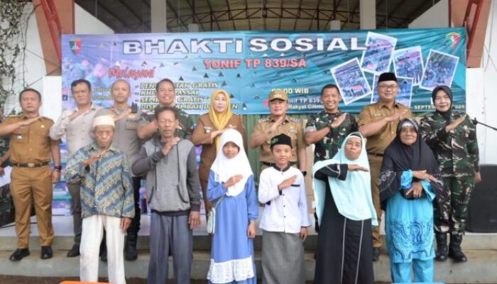 Bupati Sambut Yonif TP 839/Satria Abyakta,Optimis Pembangunan Kuningan