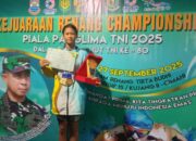 Banjir Prestasi, Putri Babinsa Koramil Rajagaluh Raih 8 Emas dan Predikat Best Swimmer di Piala Panglima TNI