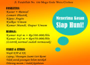 Kos Nyaman di Weru Cirebon, Lokasi Strategis, Fasilitas Lengkap!