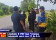 Komisi III DPRD Majalengka Tinjau Proyek Jalan Jatiwangi – Wanasalam Usai Dilaporkan Ormas, LSM, dan Media