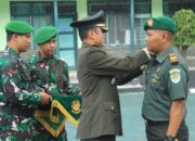 Upacara Korp Raport Kenaikan Pangkat Kodim 0617/Majalengka, Dandim Sampaikan Pesan Penting ke Prajurit