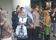 Dandim Majalengka Beserta Istri Sambut Kedatangan Ibu Wakil Presiden RI Selvi Gibran di Bandara Kertajati