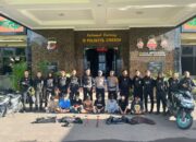 Tim Raimas Macan Kumbang 852 Polresta Cirebon Amankan Delapan Pemuda Bersenjata Tajam di Arjawinangun