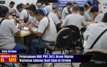 Pelaksanaan OKK PWI 2025 Resmi Digelar Wartawan Antusias Ikuti Ujian di Cirebon