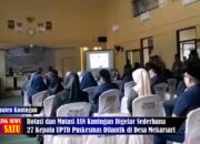 Rotasi ASN Kuningan Digelar Sederhana 27 Kepala Puskesmas Dilantik di Mekarsari