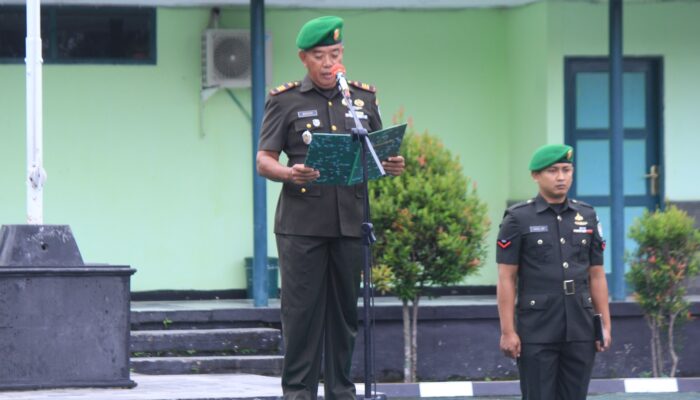 Kodim 0617/Majalengka Gelar Upacara Peringatan Hari Juang TNI AD ke-80 Tahun 2025