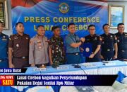 Lanal Cirebon Gagalkan Penyelundupan Pakaian Ilegal Senilai Rp6 Miliar