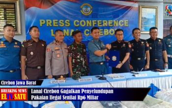 Lanal Cirebon Gagalkan Penyelundupan Pakaian Ilegal Senilai Rp6 Miliar