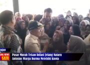 Pasar Murah Tekan Inflasi Jelang Nataru Antusias Warga Darma Melebihi Kuota