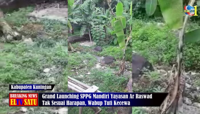 Grand Launching SPPG MANDIRI YAYASAN AR RASWAD Tak Sesuai Harapan, Wabup Tuti Kecewa