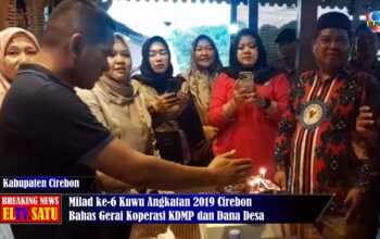 Milad ke-6 Kuwu Angkatan 2019 Cirebon, Bahas Gerai Koperasi KDMP dan Dana Desa