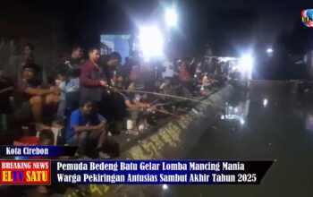 Sambut Pergantian Tahun, Warga Pekiringan Antusias Ikuti Lomba Mancing Mania