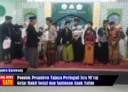 Pondok Pesantren Tajaya Peringati Isra Mi’raj Gelar Bakti Sosial dan Santunan Anak Yatim