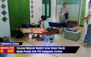 Yayasan Hidayah Mandiri Gelar Donor Darah, Bantu Penuhi Stok PMI Cirebon