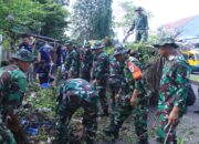 Kasdim Majalengka Hadiri Geber Jumat Forkopimda di Pasar Cigasong, Kodim Dukung Lingkungan Bersih