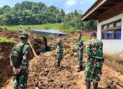 Terjun Langsung, Dansatgas TMMD Ke-127 Kodim 0617/Majalengka Tinjau Lokasi Pembangunan