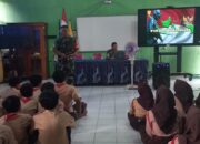 Tanamkan Cinta Tanah Air, Satgas TMMD ke-127 Kodim 0617/Majalengka Beri Wawasan Kebangsaan di SMPN 1 Sindangwangi