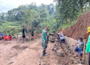 Tancap Gas, Satgas TMMD Terus Kebut Progres Pengerasan Jalan