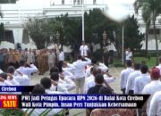 PWI Kota Cirebon Gelar Upacara HPN 2026 di Balai Kota Wali Kota Pimpin, Insan Pers Tunjukkan Kebersamaan