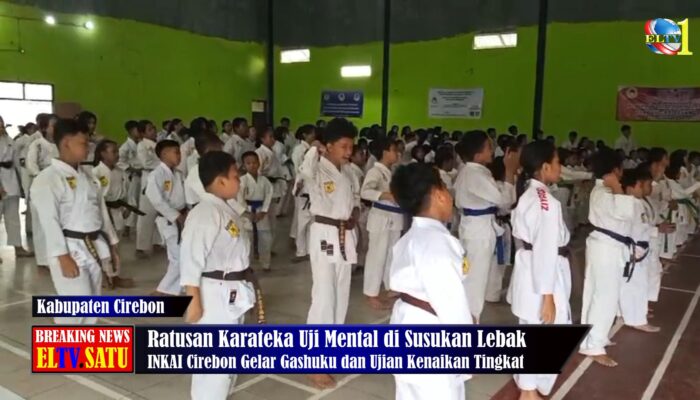 Ratusan Karateka Uji Mental di Susukan Lebak, INKAI Cirebon Gelar Gashuku dan Ujian Kenaikan Tingkat