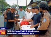 PWI Peduli, Berbagi Takjil di Bulan Ramadan Puluhan Paket Dibagikan untuk Warga