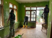 Finishing Rutilahu TMMD ke-127, Satgas Kodim 0617/Majalengka Lakukan Pengecatan